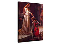 Obrazy Edmund Blair Leighton - The Accolade